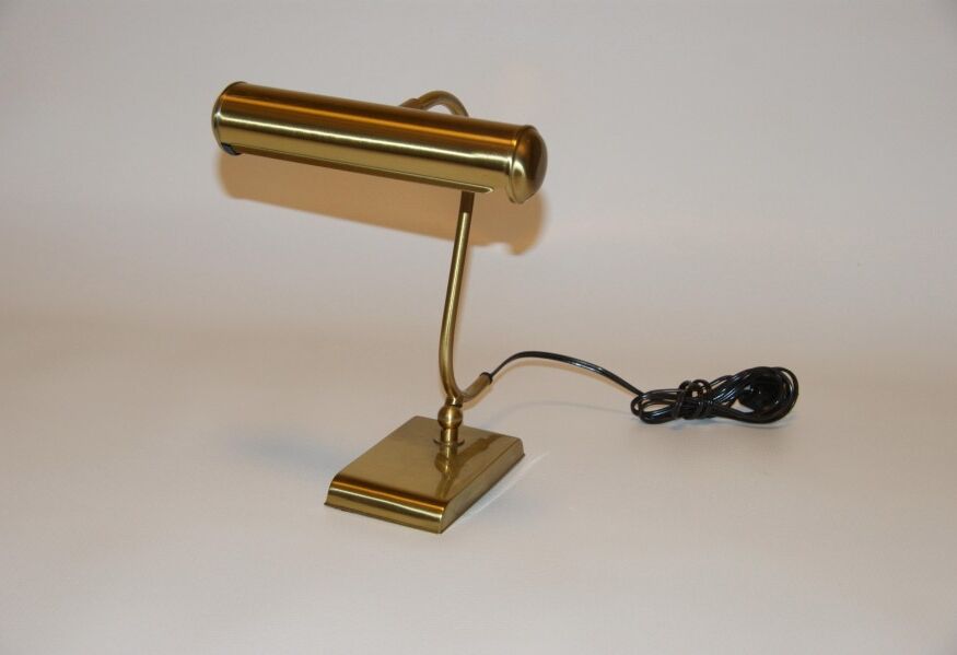Pianolamp type 1030 goudkleur