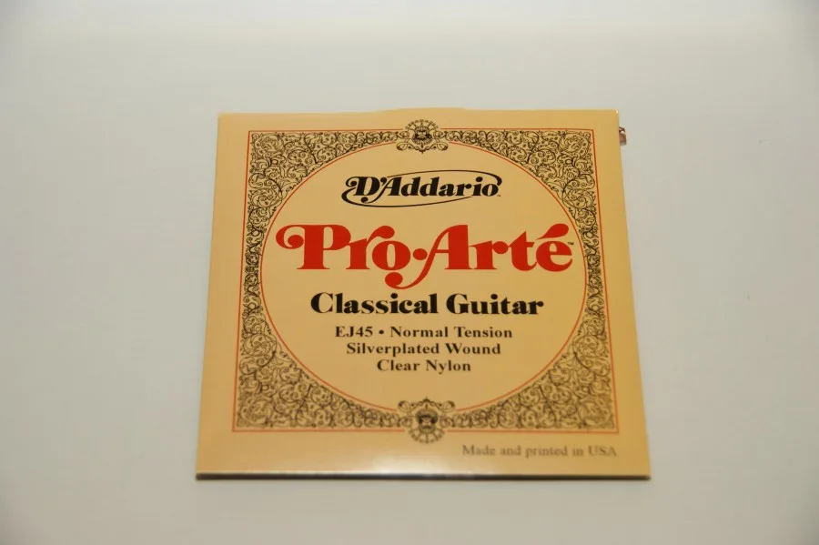 D'addario Slver Clear normaal - EJ-45/ set