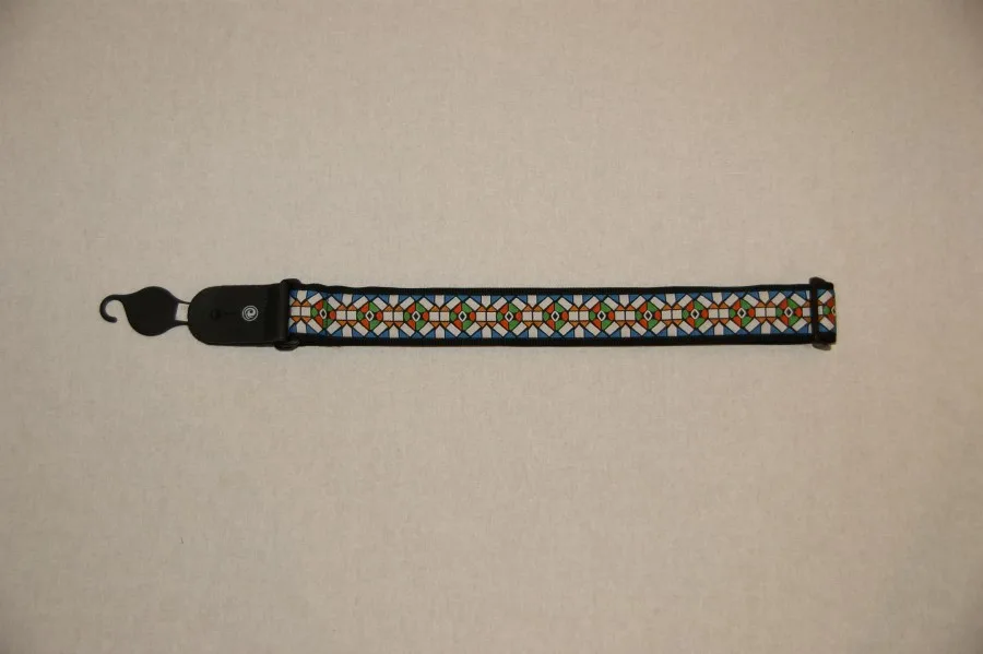 Gitaardraagband/ strap/ stained glass/ 50mm