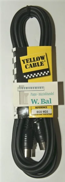 Midi kabel DIN 5 pens/ 300cm
