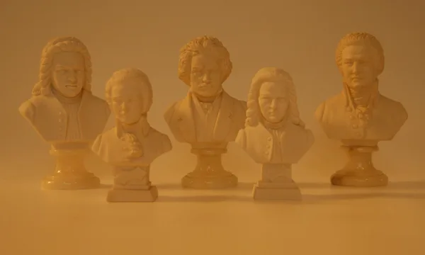 Buste 12cm Chopin/Beethoven/Bach