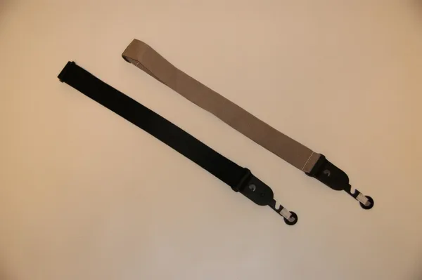 Gitaar draagband polyester zilver/ 50mm planet waves