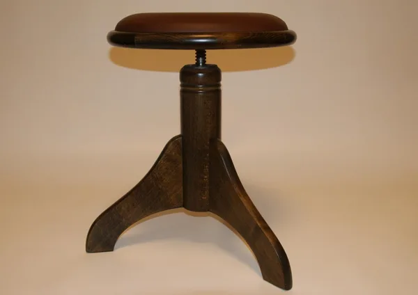 Pianokruk type 419 gekleurd/ skai