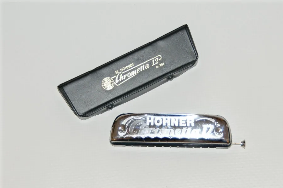 Mondharmonica Hohner Chrometta-12 in C/ 48 tonig