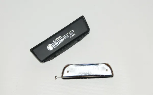 Mondharmonica Hohner Chrometta-10 in C/ 40 tonig