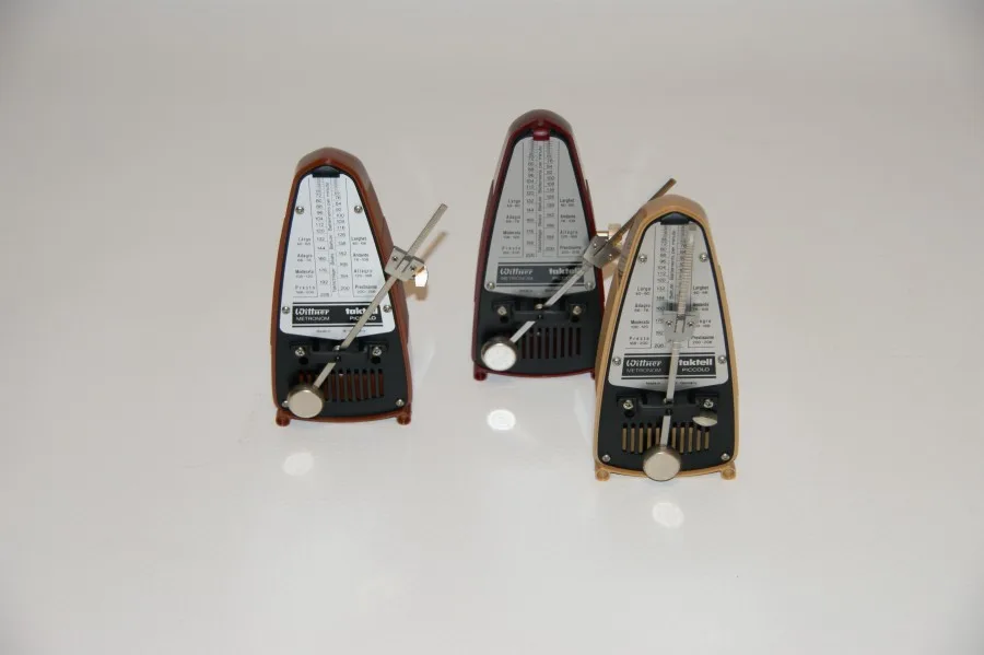 Metronoom Wittner Piccolo mahonie bruin kleur