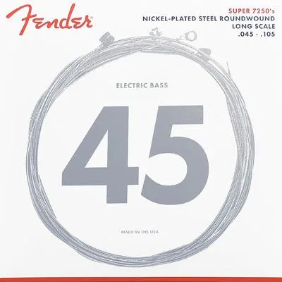 Elektrische basgitaar, nickel roundwound, medium 045-065-085-105